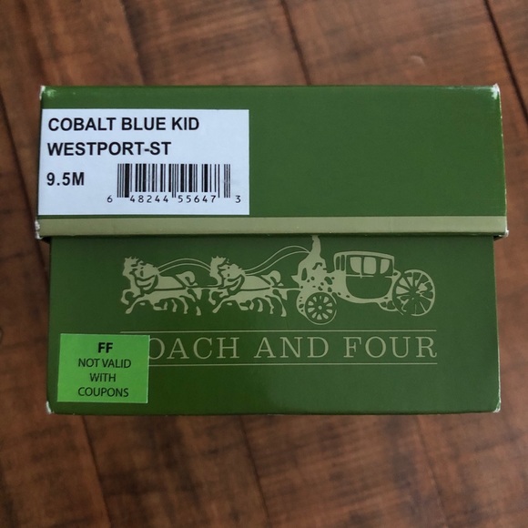 Coach and Four Westport St Suede Flats Size 9.5 - Picture 7 of 7